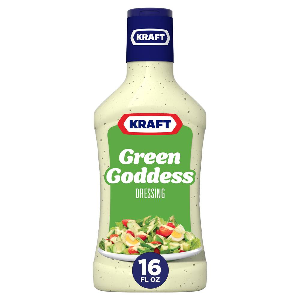 Kraft Creamy & Fragrant Green Goddess Dressing (16 fl oz)