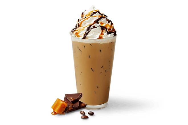 Iced Caramel Mocha Specialty Latte