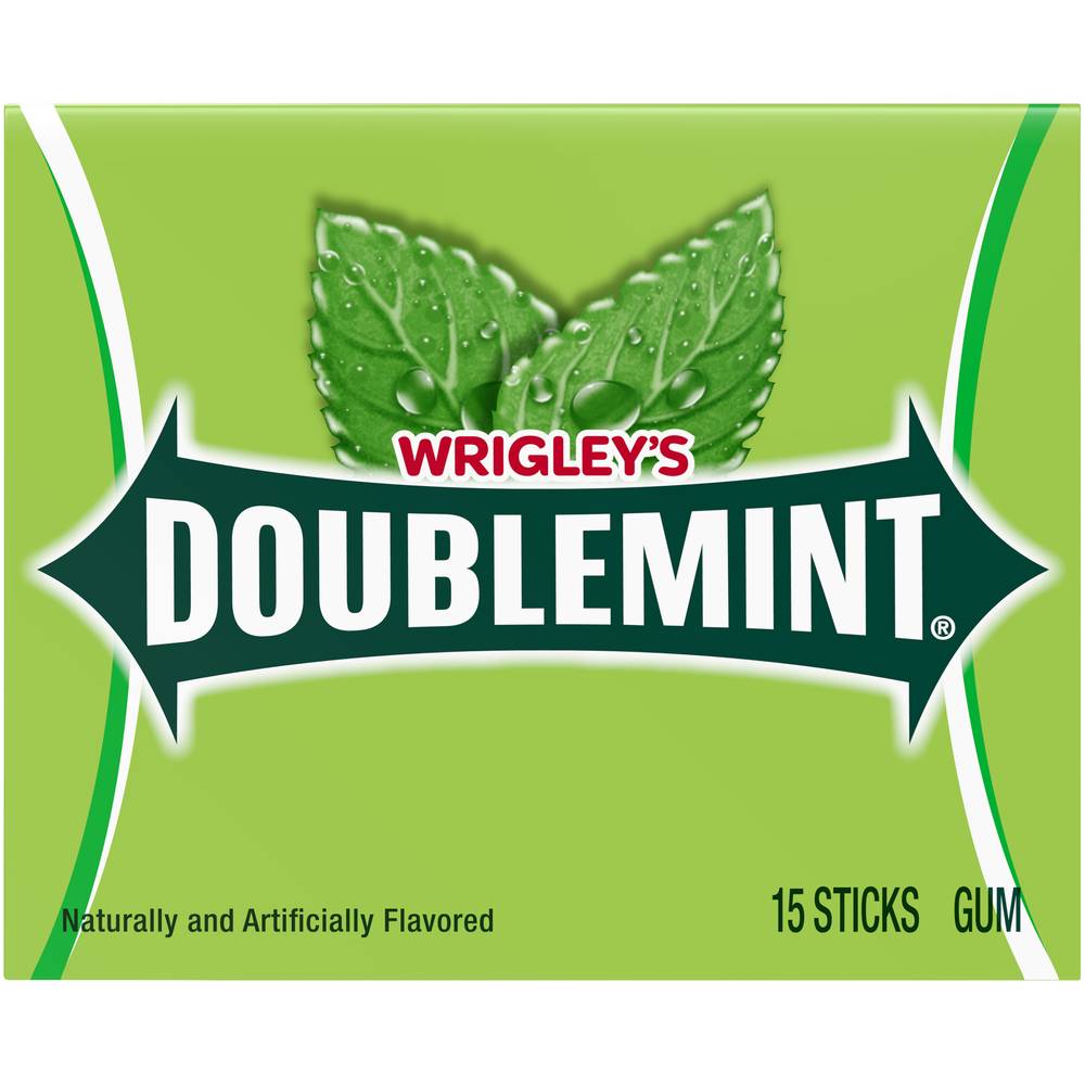 Wrigley's Doublemint Gum Sticks (15 ct)