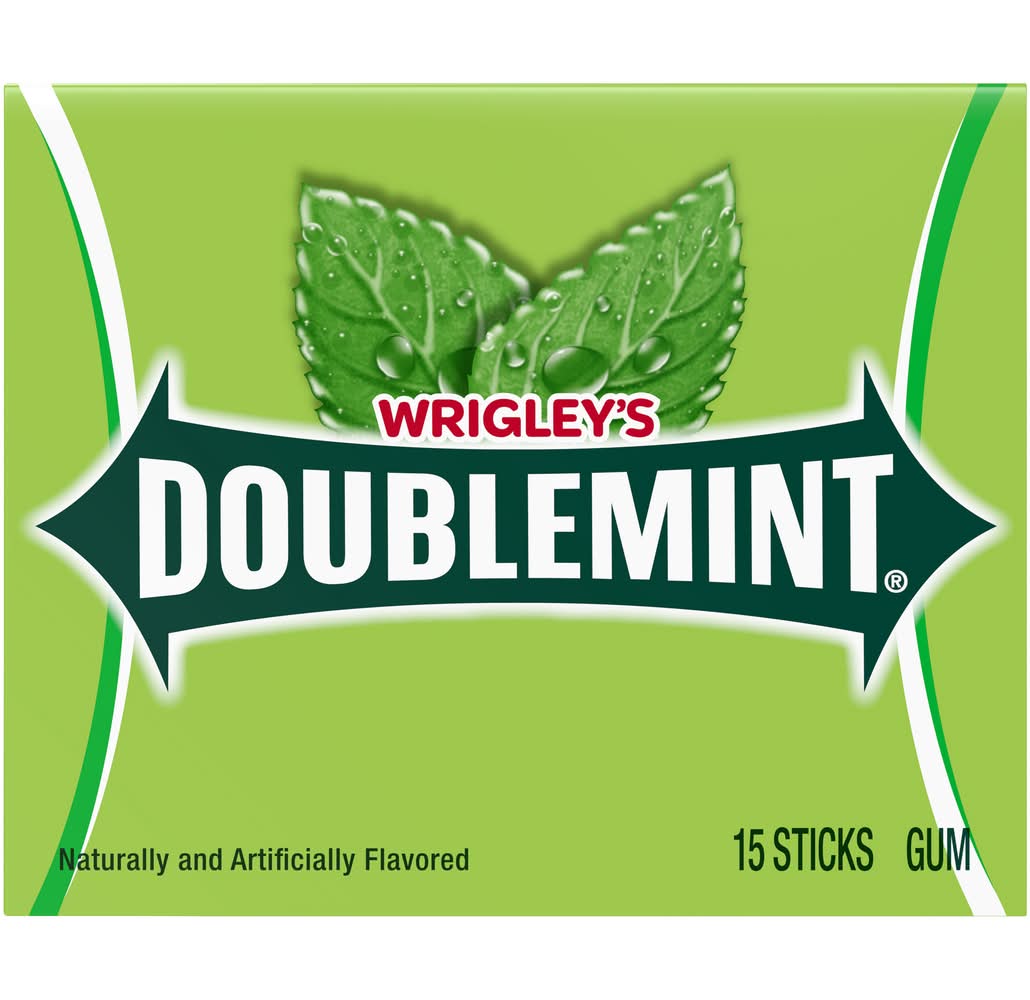 Wrigley's Doublemint Gum Sticks (15 ct)
