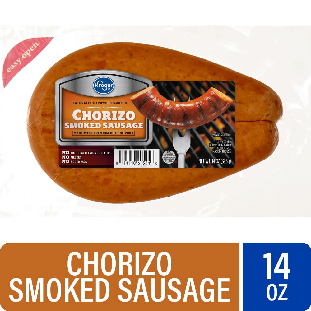 Kroger® Chorizo Hardwood Smoked Sausage Pork Link 14 OZ