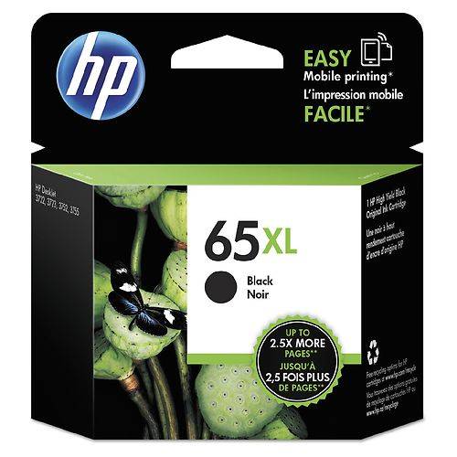 HP Ink Cartridge 65XL Black - 1.0 EA