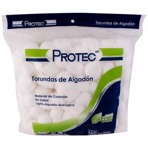 Protec torundas de algodón (150 un)