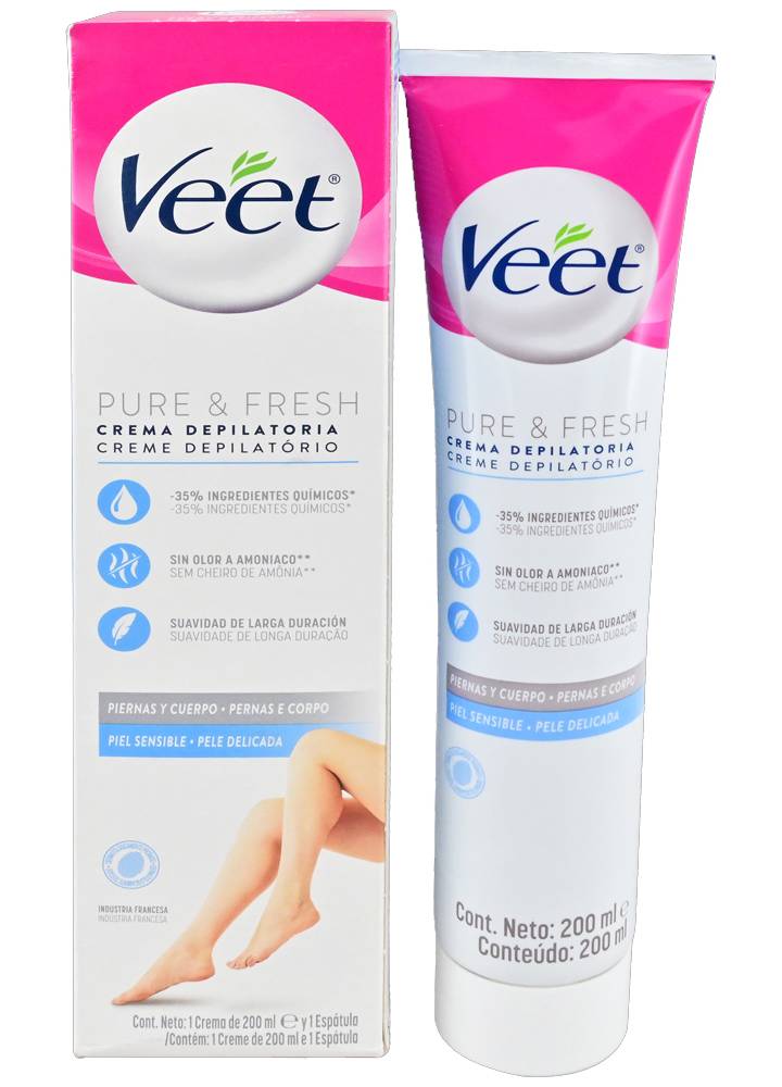 Veet CREMA DEPIL PIERN/CUERPO P/S*200ML
