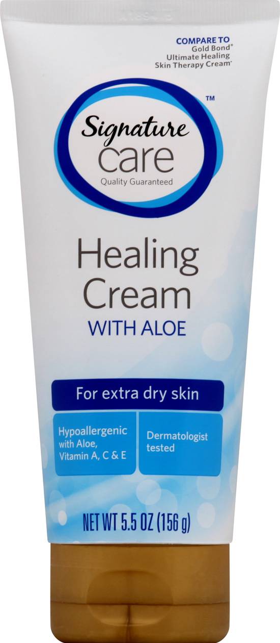 Signature Care Healing Cream With Aloe (5.5 fl oz)