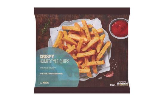 Asda Crispy Homestyle Chips 1.5kg