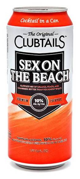 Clubtails - Sex on Beach 16oz Can