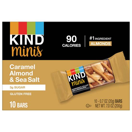 Kind Minis Almond & Sea Salt (caramel )