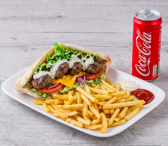 Menu sandwich kefta