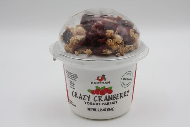 Hartman® Cranberry Yogurt Parfait 5.75 oz