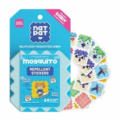 NATPAT Buzzpatch Baby Mosquito Repellent Stickers (24 ct)