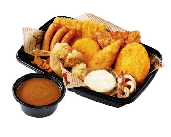 マル得コンボC（カレーソース付） Value Combo C (comes with curry sauce)