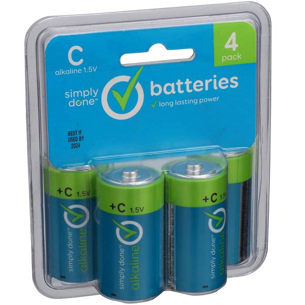 Simply Done C Batteries