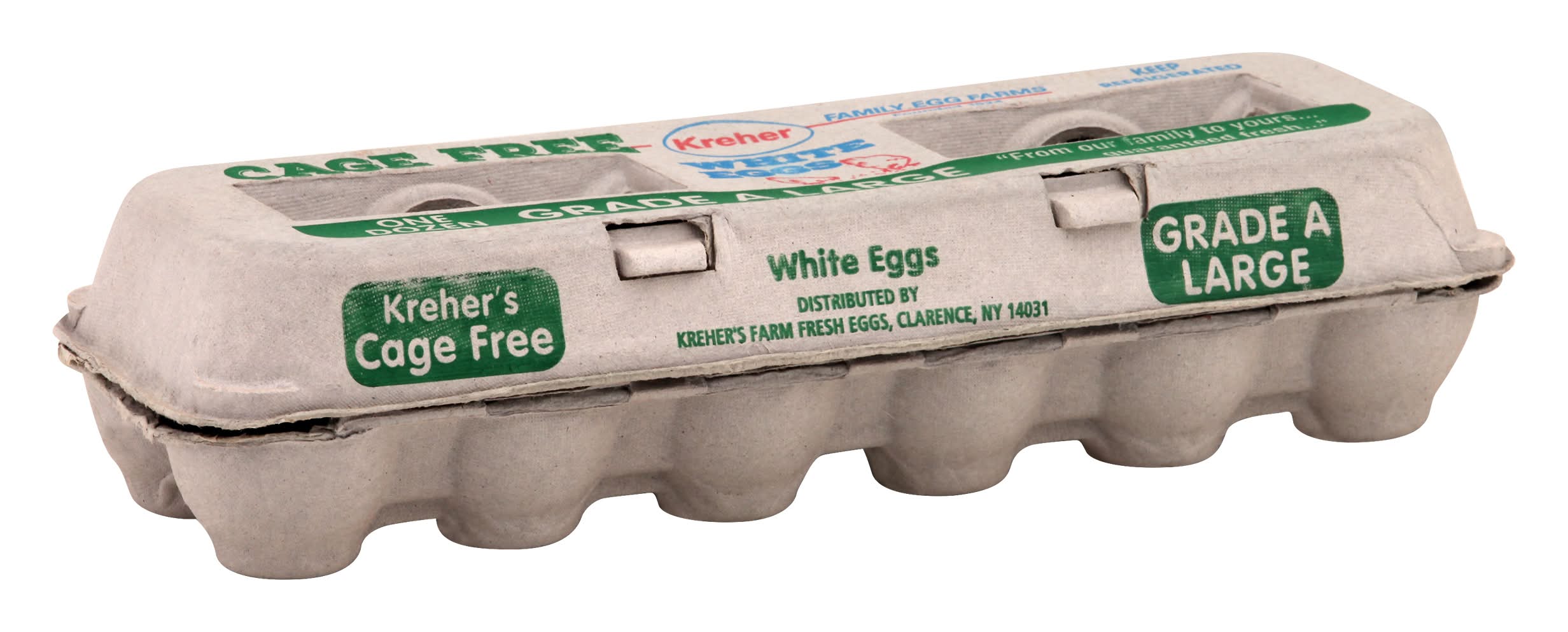 Kreher Family Egg Farms White Large Eggs (12 ct)