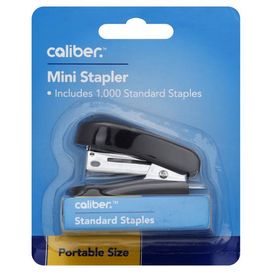 Caliber Mini Stapler (black)