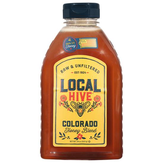 Local Hive Colorado Raw & Unfiltered Honey (24 oz)
