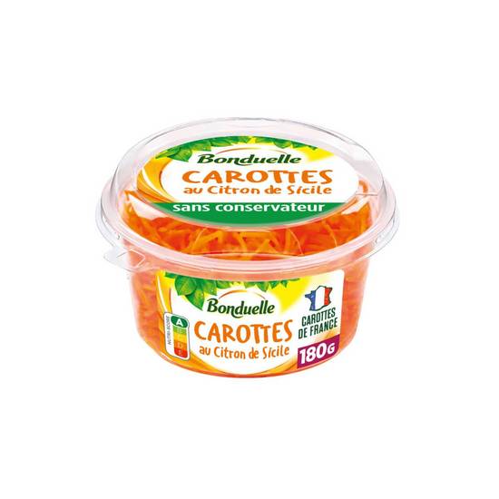Salade Carottes râpées citron Sicile BONDUELLE 180g