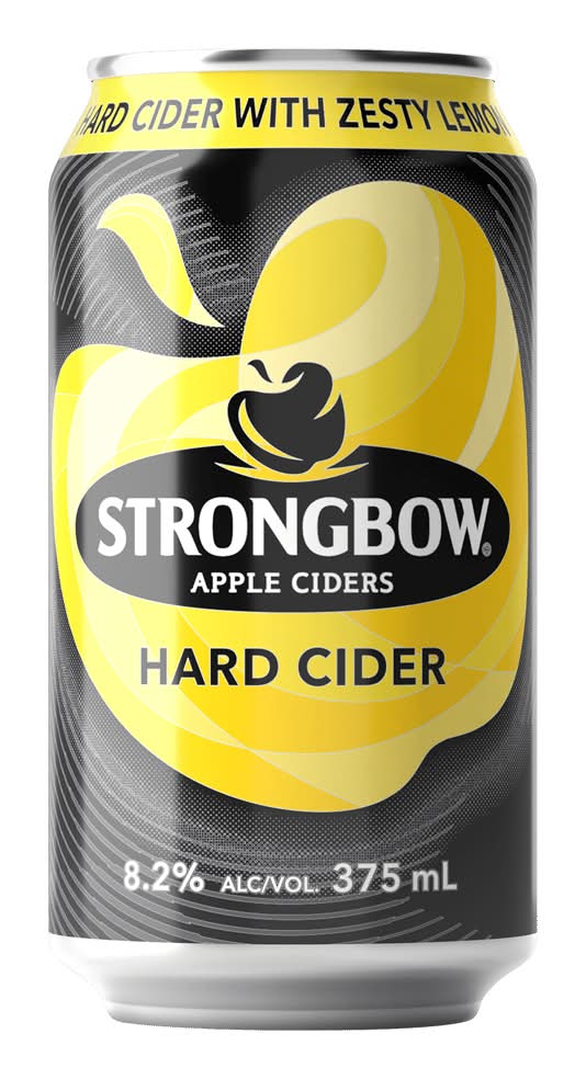 Strongbow Hard Cider with Zesty Lemon Can 375ml