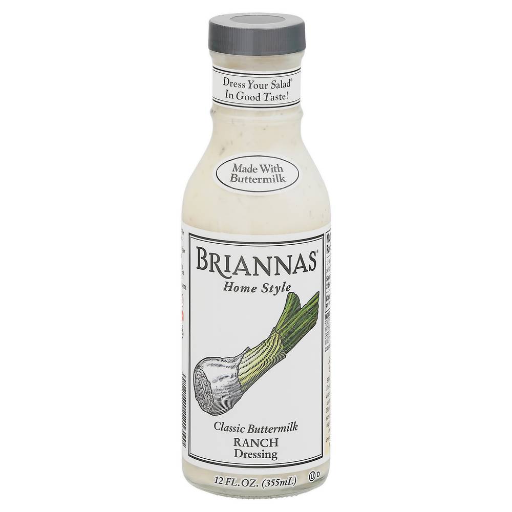 Briannas Home Style Classic Buttermilk Ranch Dressing (12 fl oz)