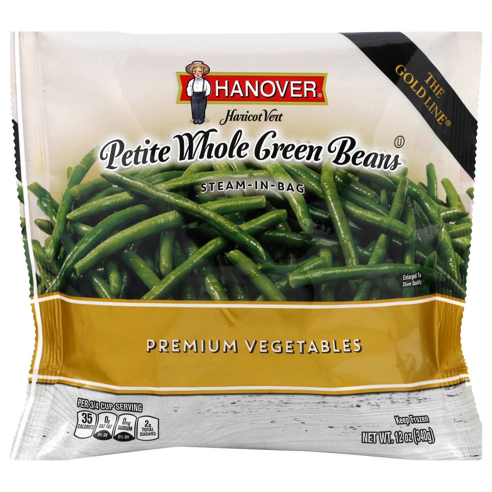 Hanover Petite Whole Green Beans (12 oz)