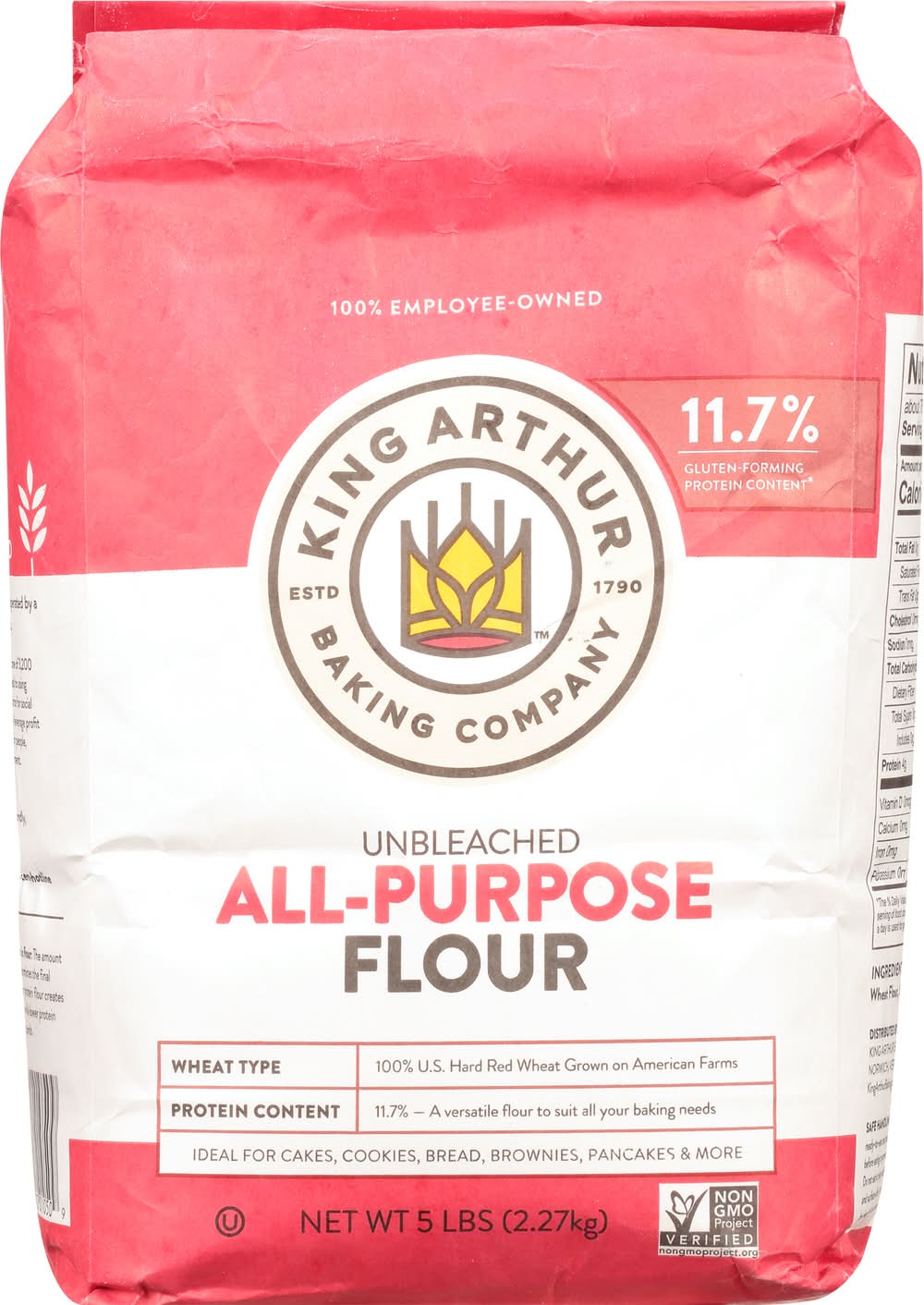 King Arthur Baking Unbleached All Purpose Flour (5 lbs)