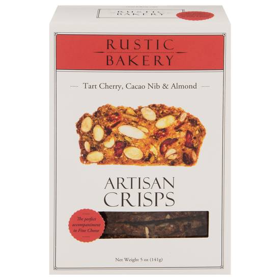 Rustic Bakery Tart Cherry Cacao Nib & Almond Artisan Crisps (5 oz)