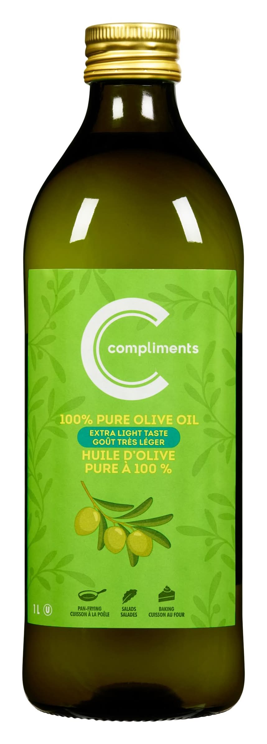 Compliments Pure Extra Light Olive Oil (1 L)