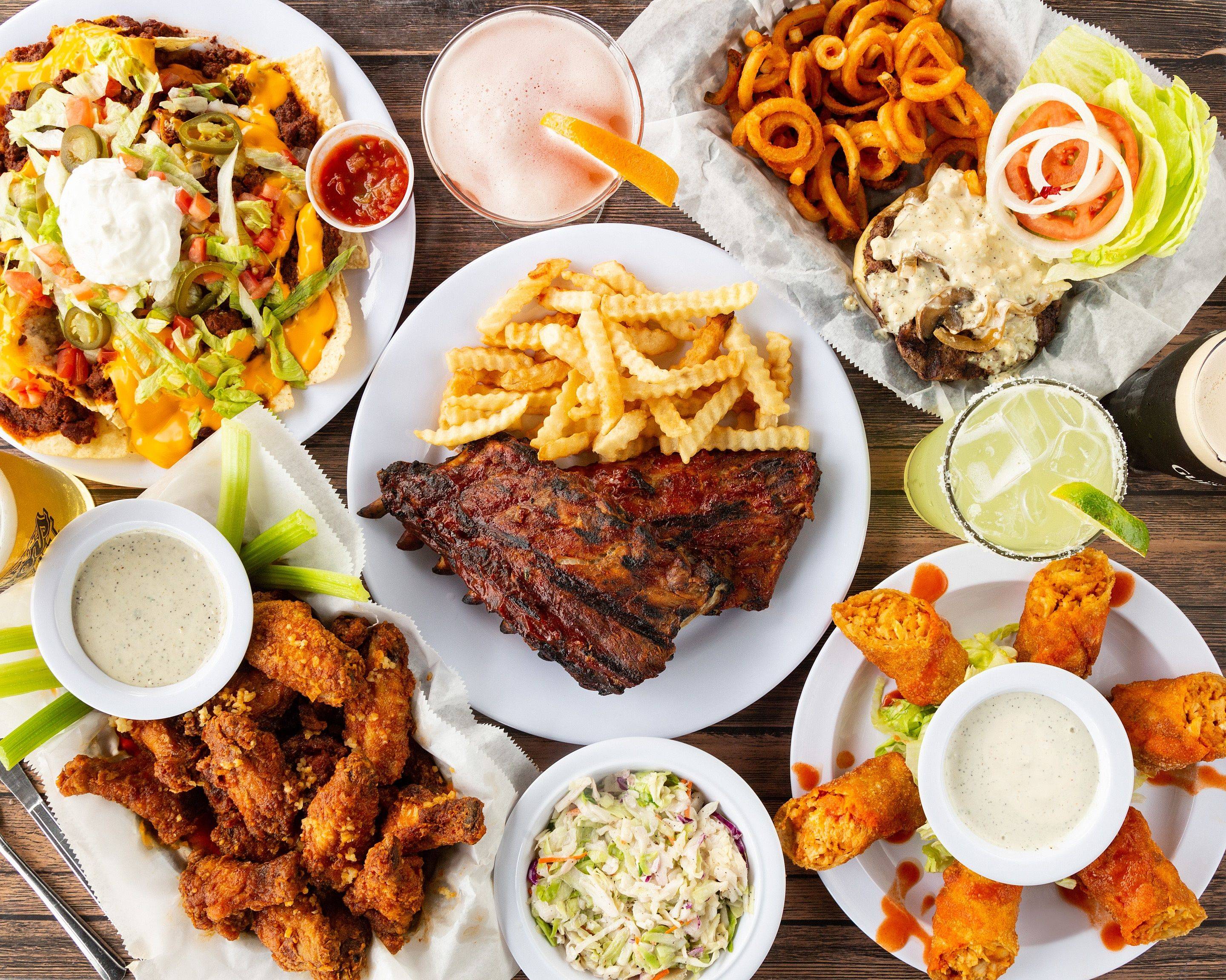 Luv N Oven Ale House Sunrise Menu