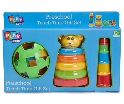 Play Zone Preschool Teach Time Toy Set 12+ Months