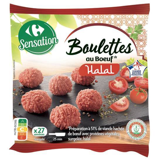 Carrefour Sensation - Boulettes au bœuf halal