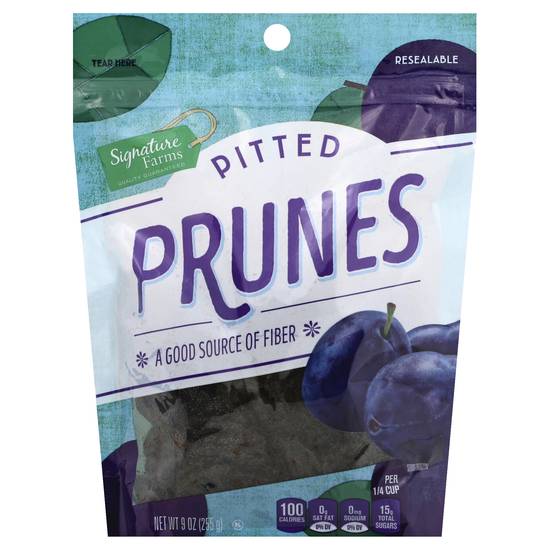 Signature Farms Prunes Dried Pitted (9 oz)