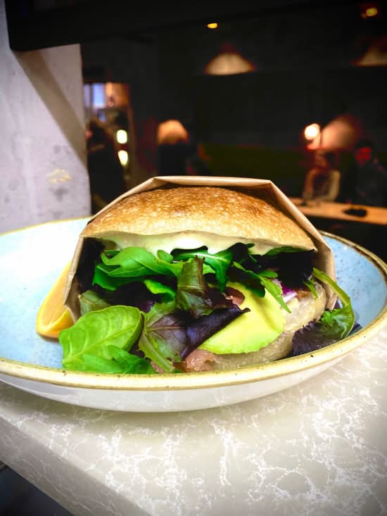 Kallrökt Lax - Kalla / Cold smoked salomon - Cold sandwich
