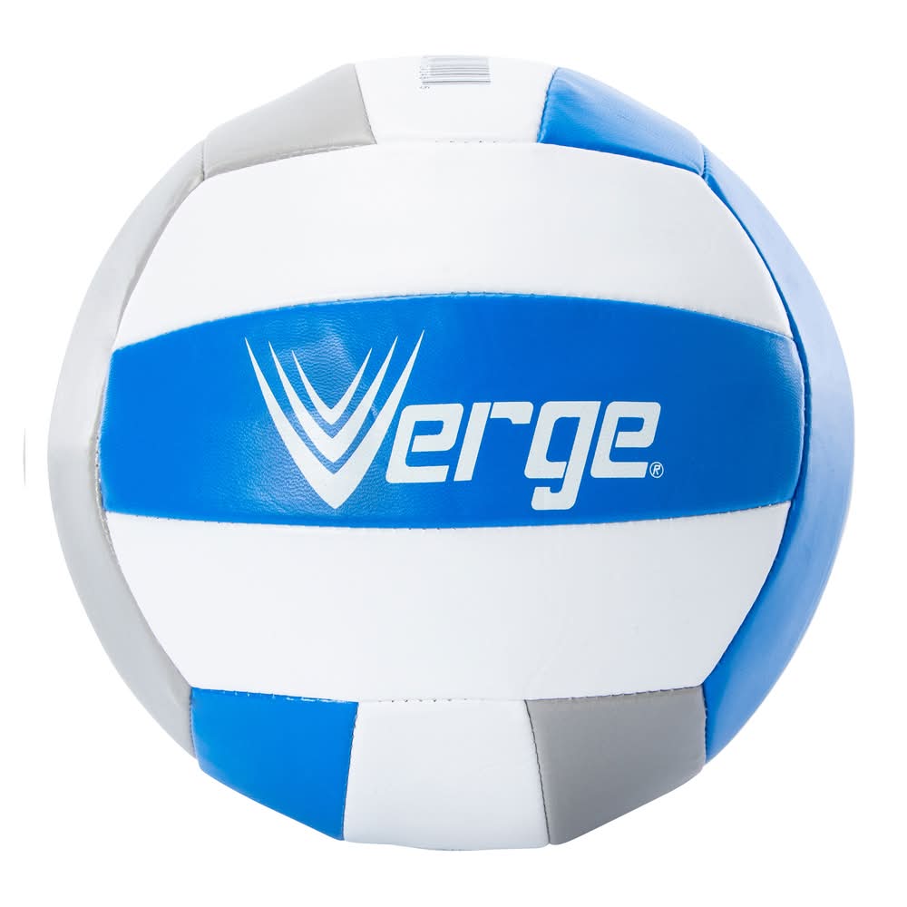 Verge® Official Size Volleyball Gray Blue