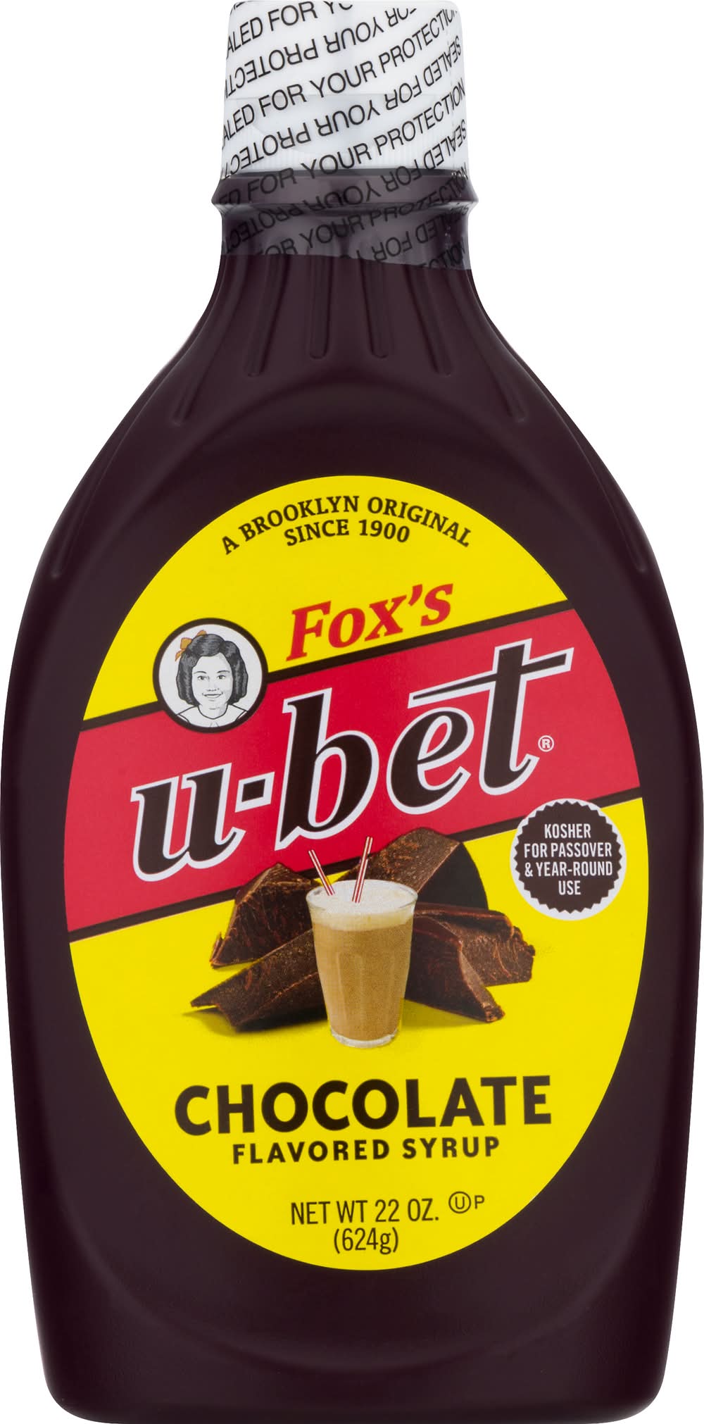 Fox's U Bet Flavored Syrup, Chocolate (22 oz)