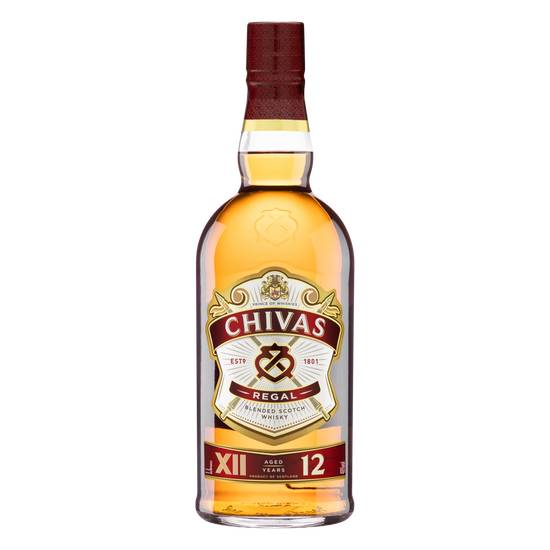 Chivas regal whisky 12 anos escocês (1 l)