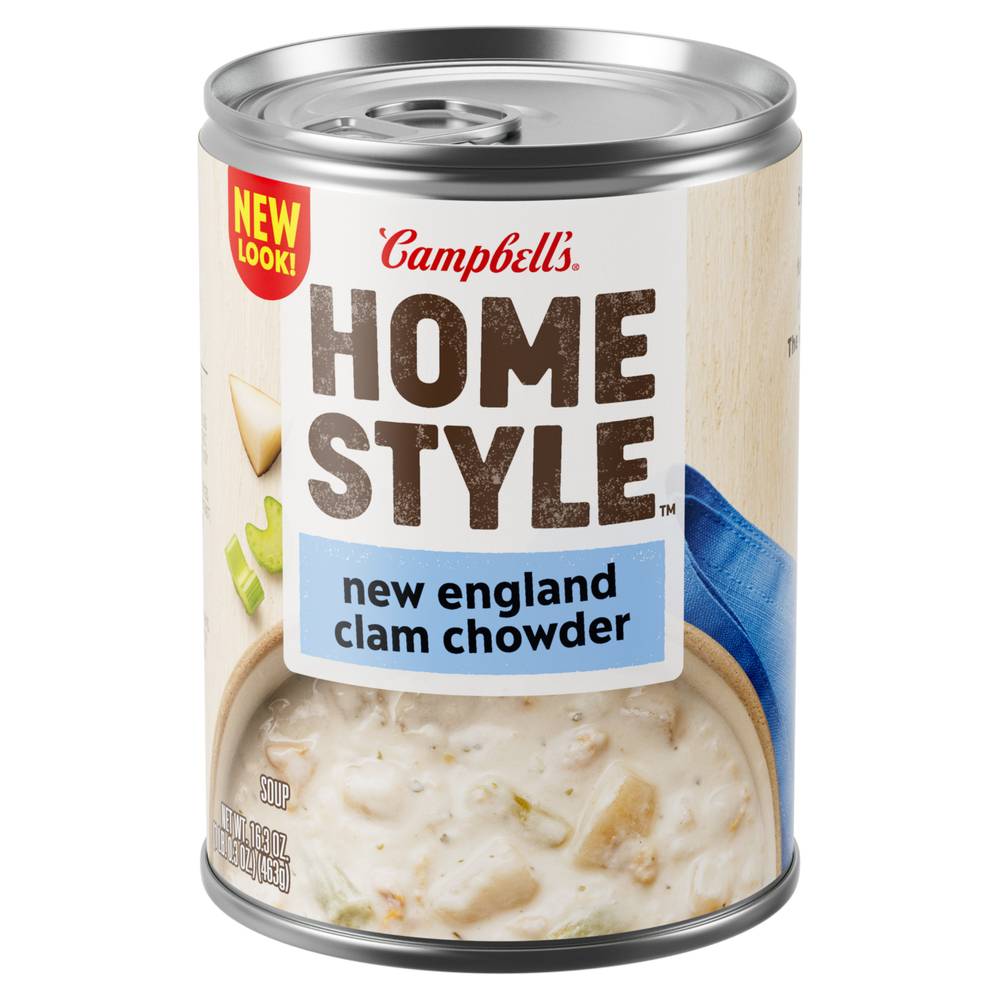 Campbell's Homestyle New England Clam Chowder Soup