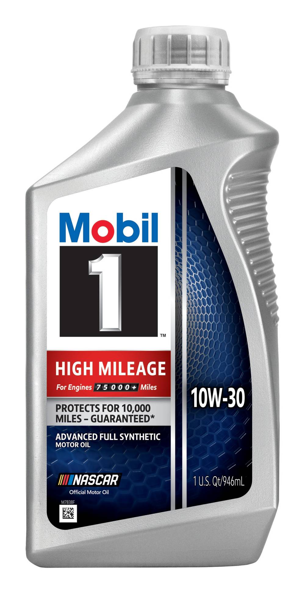 Mobil 1 High Mileage Full Synthetic Motor Oil