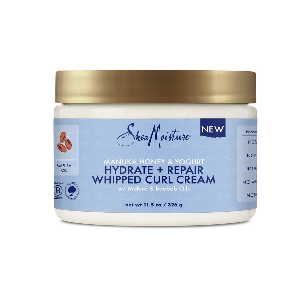 SheaMoisture Manuka Honey& Yogurt Hydrate and Repair Moisturizing Curl Cream (12 oz)