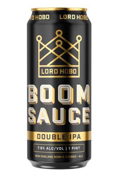 Lord Hobo Boomsauce Double Ipa (4x 16oz cans)