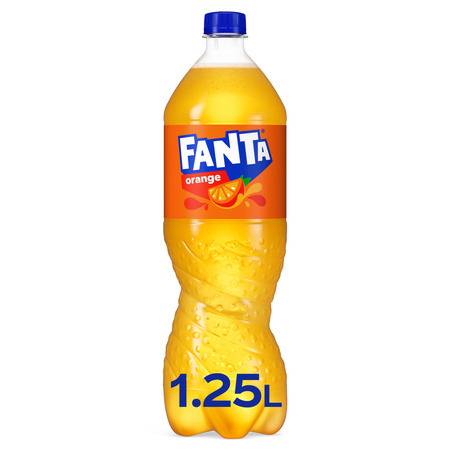 Soda orange aux arômes naturels FANTA - la bouteille d'1,25L