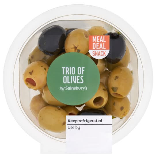 Sainsbury's Trio Of Olives (60g)