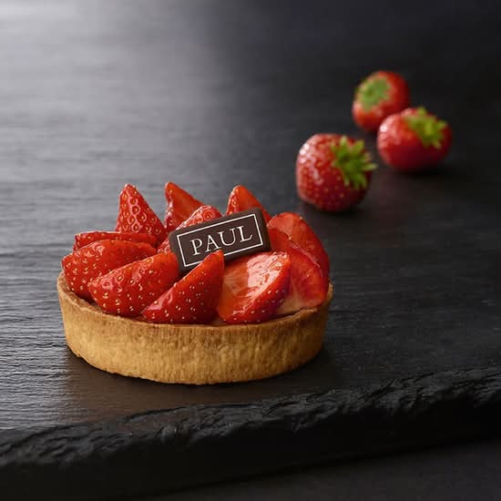 La tartelette aux fraises