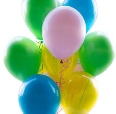 Pastel Latex Balloons, Assorted (12 ct)