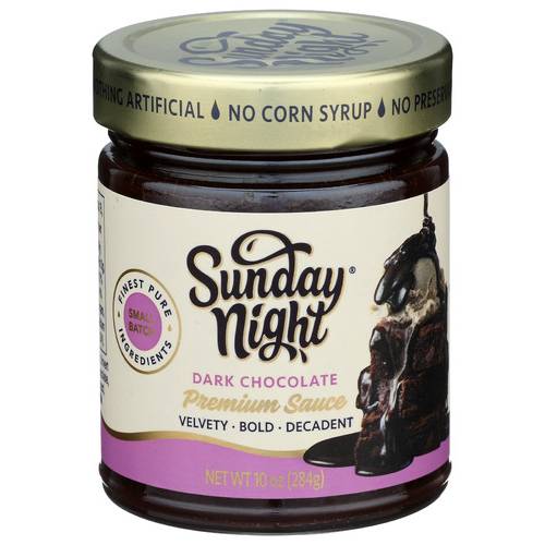 Sunday Night Foods Premium Sauce (dark chocolate)