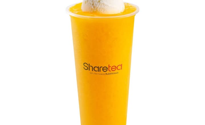 Mango Ice Blended W/ Ice Cream (Smoothie)