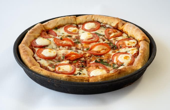 Deep Dish Margherita - Personal
