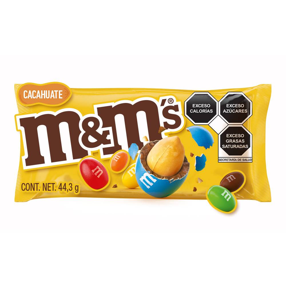 M&M's · Chocolate con cacahuate confitado (45 g)