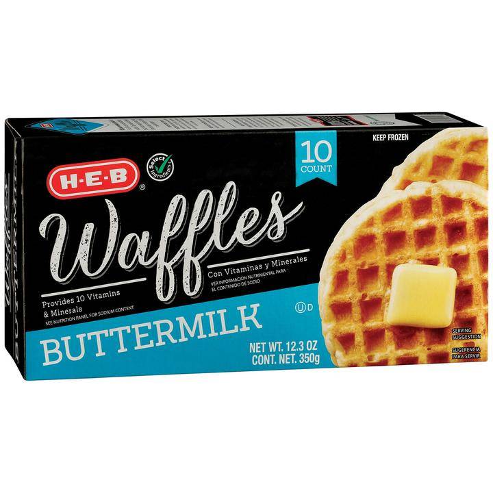 Heb waffles mantequilla (caja 350 g)
