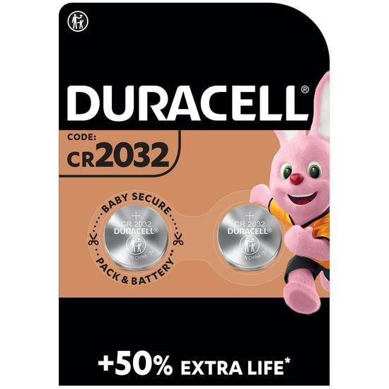Pile bouton lithium duracell spéciale 2032