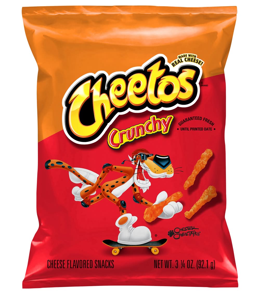Cheetos Crunchy Snacks, Cheese (3.25 oz)